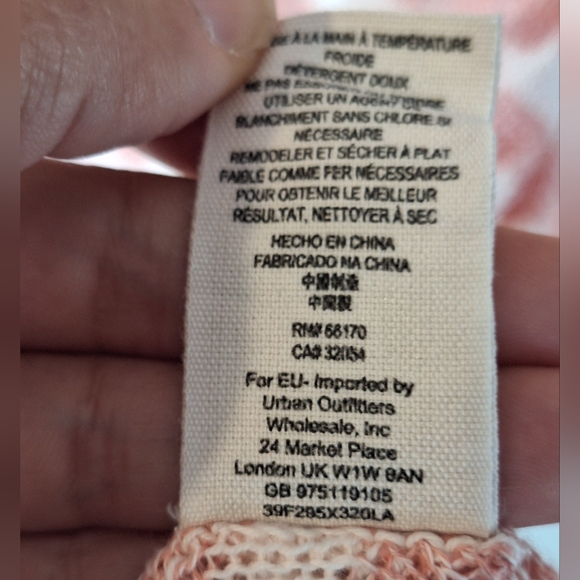 FREE PEOPLE FORGET ME NOT STRIPED DUSTER CARDIGAN - S - Picture 8 of 8